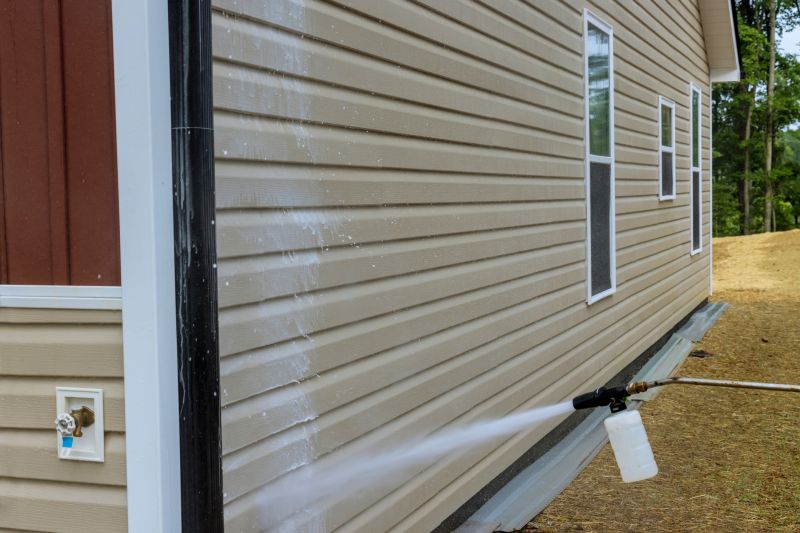 Condo Siding Power Washing
