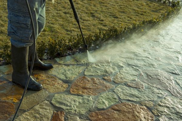 Stone Power Washing in Athens
