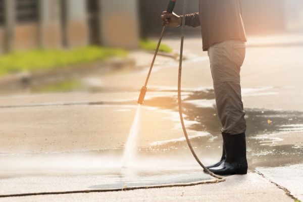 Residential Concrete Cleaning in Athens