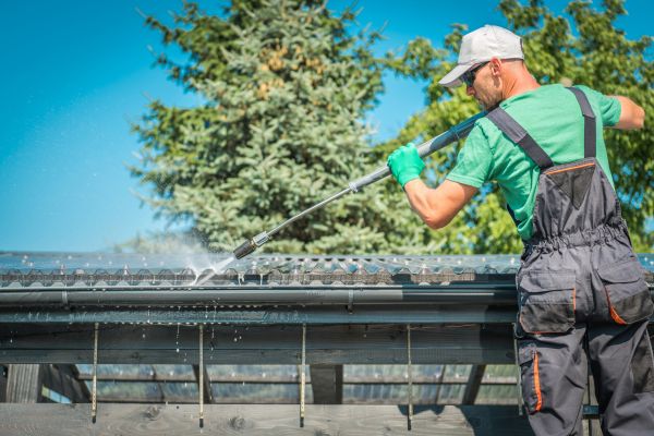 Gutter Power Washing in Athens