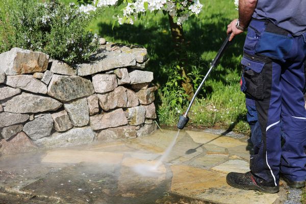Stone Pressure Washing in Athens