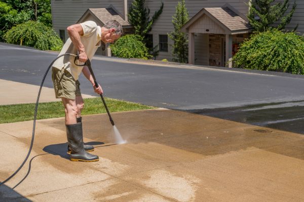 Concrete Dirt Removal in Athens