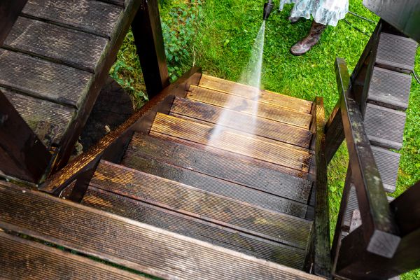 Wood Power Washing in Athens